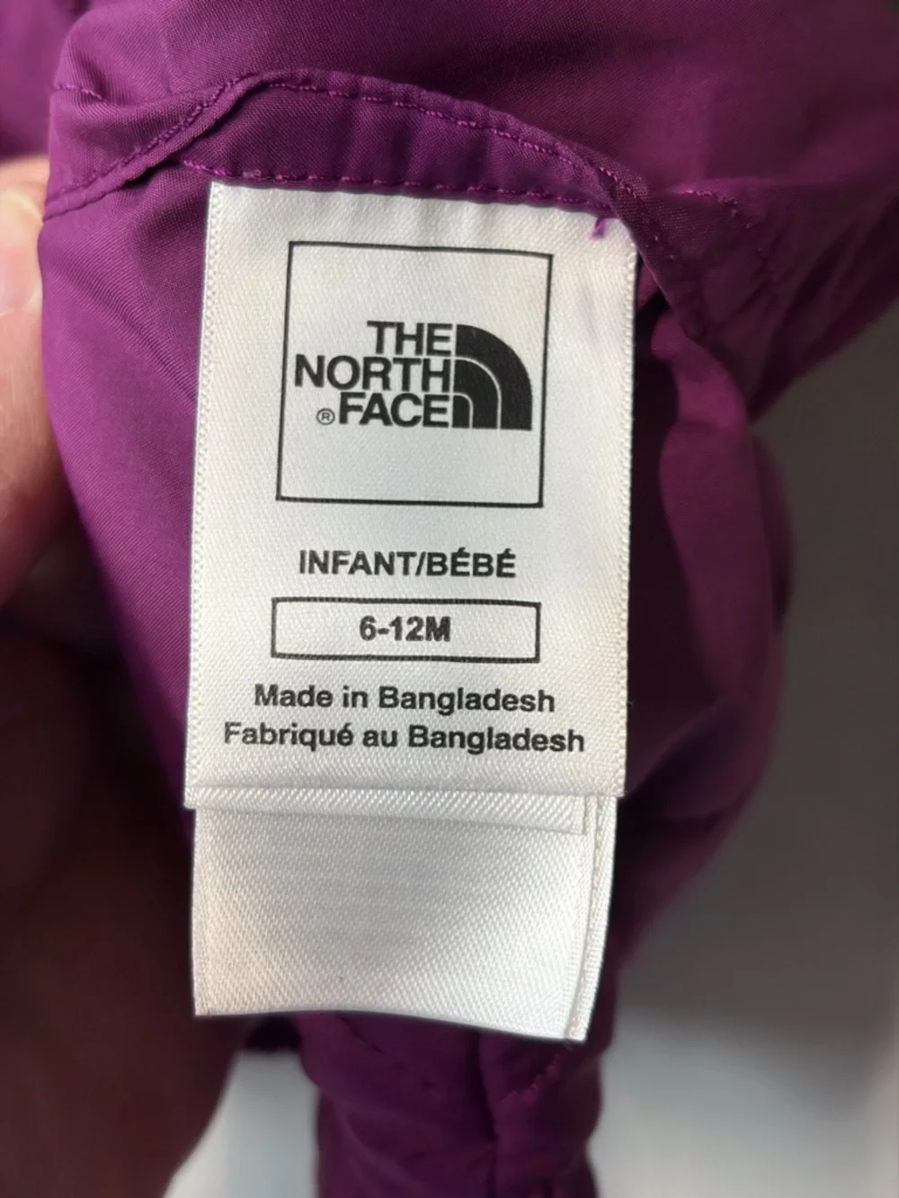 The North Face Reversible Infant Snow Pants 6-12M Owl Print - Picture 3 of 7